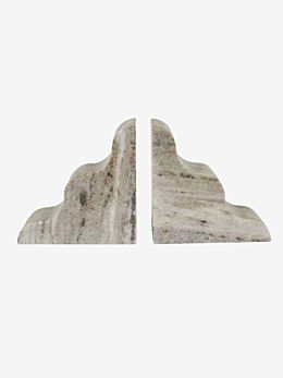 Rufus Wave Bookends - Set of 2