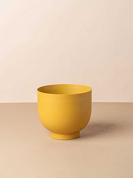 Yaamur Medium Planter - Mustard