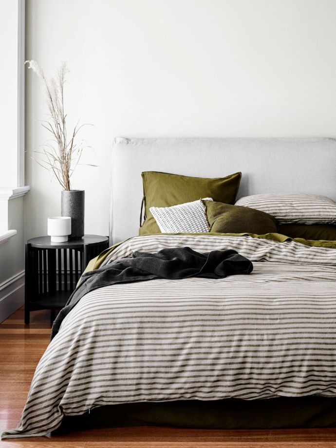 Stripe quilt on sale