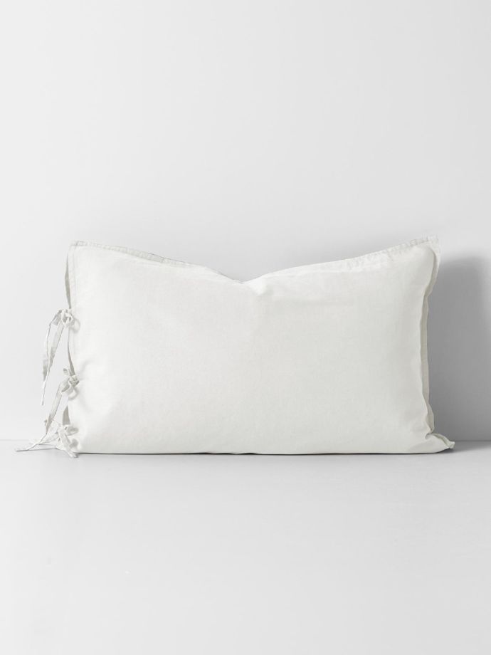 White Maison Vintage Standard Pillowcase Aura Home