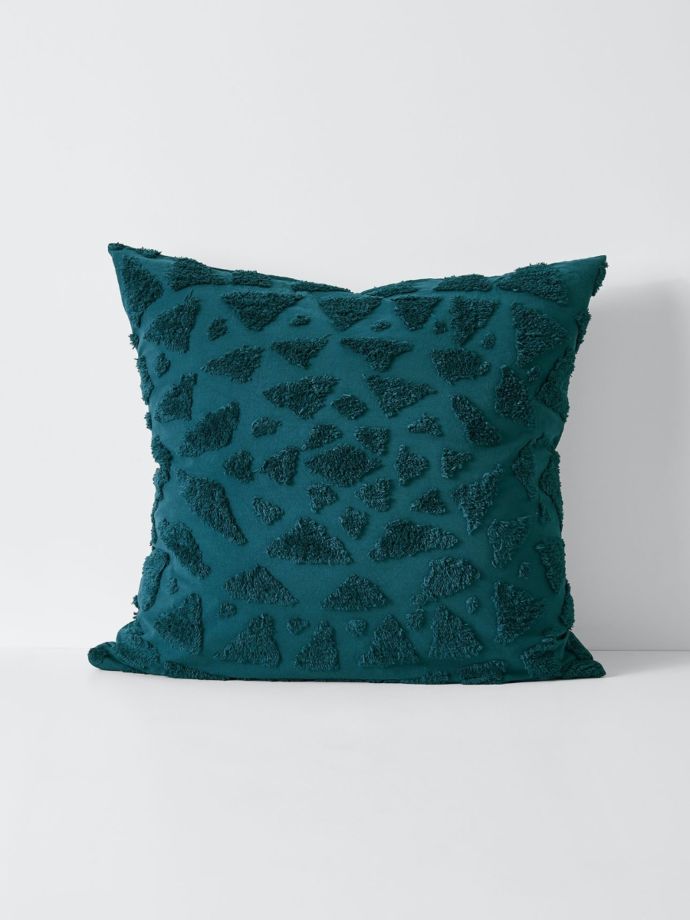 Maya European Pillowcase Indian Teal